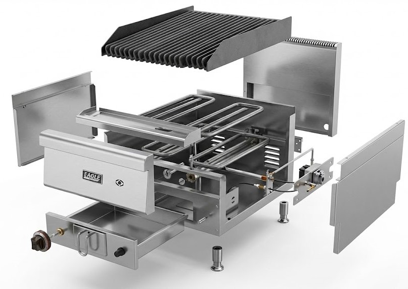 Gas Charcoal Grill Gas Charcoal Grill